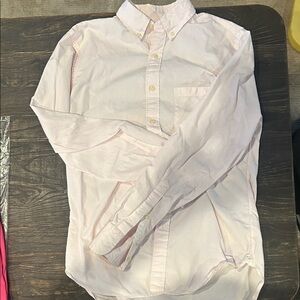 J. Crew Light Pink Casual Button-Down Shirt